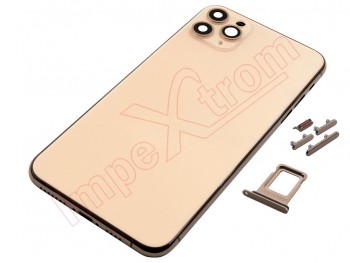 Matte gold generic battery cover for Apple iPhone 11 Pro, A2215