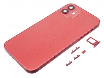 Generic without logo red battery cover for Apple iPhone 12 (A2403)