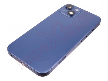 tapa de batería genérica azul para iPhone 13 mini, a2628