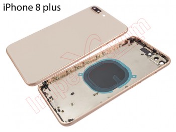 Gold battery cover without logo for iPhone 8 Plus, A1897 / A1864