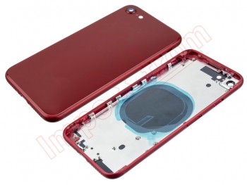 Red generic without logo battery cover for Apple iPhone 8 (A1905)