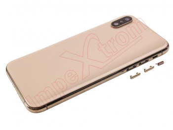 Gold battery cover generic without logo for Apple iPhone XS, A2097, A1920, A2100