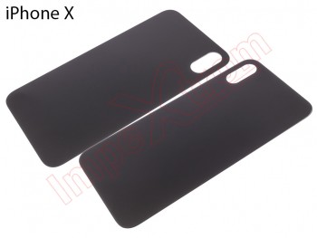 Black battery cover genric without logo for Apple IPhone X, A1901