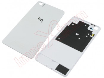 Tapa de batería Service Pack blanca con NFC para BQ Aquaris M, BQ Aquaris M5.5