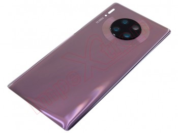 Tapa de batería genérica púrpura cósmico "Cosmic purple" con lente de cámaras para Huawei Mate 30 Pro, LIO-L09 / LIO-L29