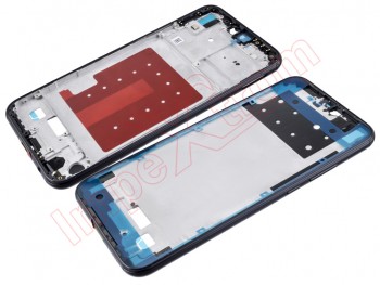 Front housing with black frame and side buttons for Huawei P20 Lite, ANE-LX1