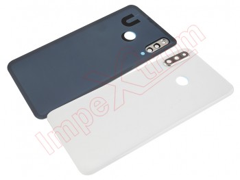 White generic without logo battery cover for Huawei Nova 4E / Huawei P30 Lite 24mpx (MAR-LX1A)
