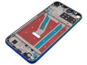 Middle housing with Aurora blue frame for Huawei P40 Lite E
