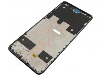 Midnight black front / central housing for Huawei P Smart 2021, PPA-LX2
