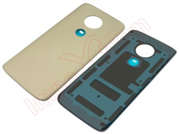 Golden battery cover for Lenovo / Motorola Moto G6 Play