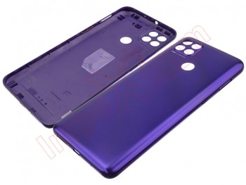 Tapa de batería color violeta eléctrico "Electric Violet" para Motorola Moto G9 Power, XT2091-3