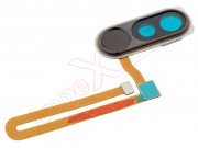 rear-camera-trim-housing-flex-cable-with-graphite-black-fingerprint-reader-button-for-xiaomi-pocophone-f1-m1805e10a