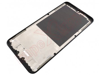 Carcasa frontal / central con marco color negro para Xiaomi Redmi 9, M2004J19G, M2004J19C