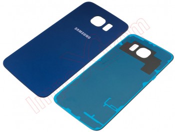 Tapa de batería Service Pack negra azulada (black sapphire) para Samsung Galaxy S6, G920F
