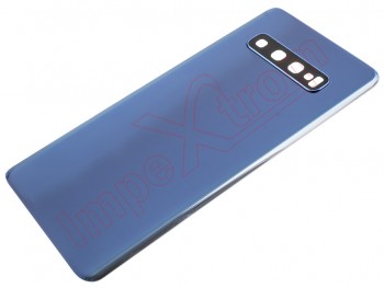Tapa de batería genérica color azul (Prism Blue) para Samsung Galaxy S10, SM-G973