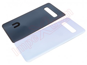 Prism white generic without logo battery cover for Samsung Galaxy S10, G973F