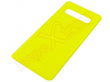 Canary yellow battery cover for Samsung Galaxy S10+, SM-G975