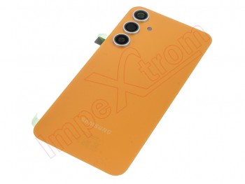 Back case / Battery cover tangerine for Samsung Galaxy S23 FE, SM-S711B
