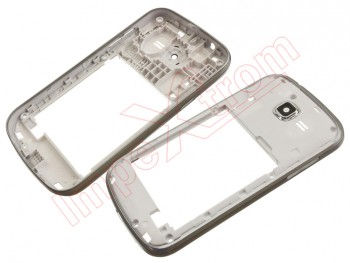 Cover central white for Samsung Galaxy Fresh Duos, S7392, Galaxy Trend Lite, Fresh S7390