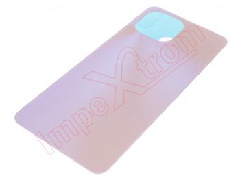 Tapa de batería genérica rosa melocotón (Coral Toscana) para Xiaomi 11 Lite 5G NE, 2109119DG / Xiaomi Mi 11 Lite, M2101K9AG