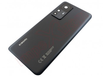 Tapa de batería Service Pack negra con lente de cámaras para Xiaomi 12T, 22071212AG