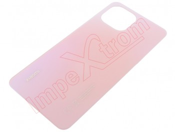 Tapa de batería Service Pack rosa melocotón "Peach pink" para Xiaomi Mi 11 Lite, M2101K9AG