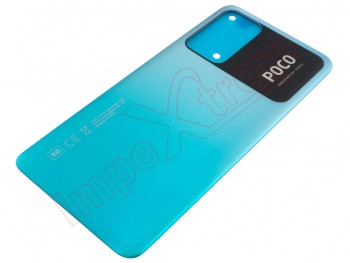 Tapa de batería Service Pack azul "Cool blue" para Xiaomi Poco M4 Pro 5G, 21091116AG