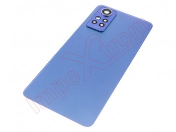Carcasa trasera / Tapa de batería color azul (ice blue) para Xiaomi Redmi Note 12 Pro 4G, 2209116AG, 2209116AG genérica