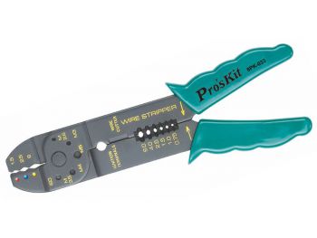 Crimping, stripping and cutting pliers