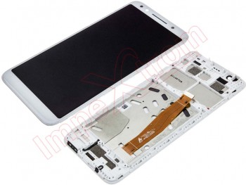 Pantalla completa IPS LCD blanca para Alcatel 3, OT 5052D, One Touch 3 Dual SIM