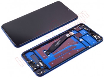 Pantalla completa IPS LCD con marco azul para Huawei Honor 8X, JSN-L21/L11/L22