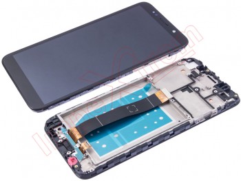 Pantalla completa genérica IPS LCD negra con marco y carcasa frontal para Huawei Honor 7S, DUA-L22