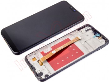 Generic Black IPS LCD full screen with frame for Huawei P20 Lite, ANE-LX1
