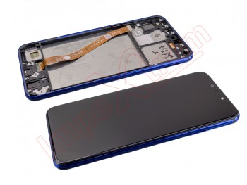 Pantalla completa IPS LCD negra con marco azul para Huawei P Smart Plus (INE-LX1)