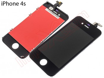 Full screen quality STANDAR (LCD / display + digitizer / touch ) black for iPhone 4s / A1387