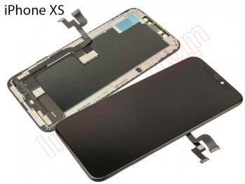 STANDARD Black full screen GX BRAND, HARD OLED QUALITY (LCD/display touch/digitizer) for iPhone XS (A2097)