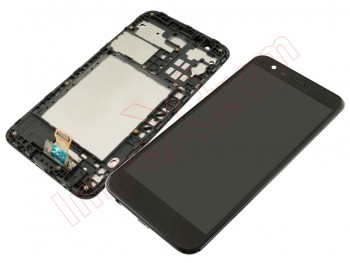 Black screen with frame IPS LCD for LG K10 2018