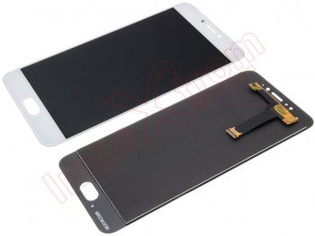 White screen TDDI (LCD display / touchscreen + digitizer) for Meizu MX6