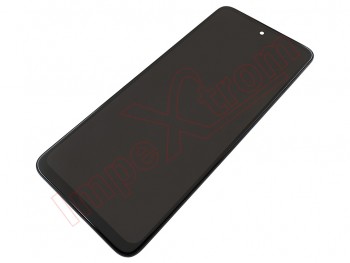 Pantalla completa IPS LCD negra con marco para Motorola Moto G60s, XT2133-2. Calidad PREMIUM