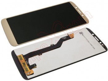 Gold generic full screen IPS LCD for Lenovo / Motorola Moto G6 Play (XT-1922)