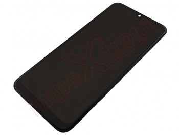 Black full screen IPS LCD with frame for Motorola Moto G9 Play, XT2083