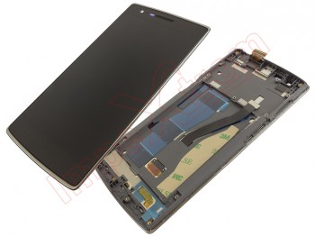 Pantalla completa IPS LCD negra con carcasa media OnePlus One