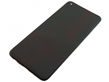 PREMIUM Black full screen Super AMOLED with frame for Oppo A94 5G/ Reno 5 Z / F19 Pro+ 5G - PREMIUM quality