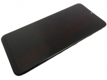 Pantalla completa IPS LCD negra con marco y carcasa para Realme 5i, RMX2030