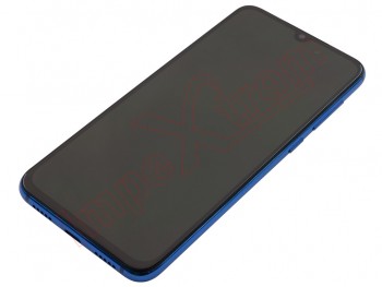 PREMIUM Black full screen Super AMOLED with blue frame for Xiaomi Mi 9 SE, M1903F2G - PREMIUM quality