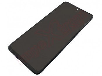 Pantalla completa IPS LCD negra con marco para Xiaomi Poco M4 Pro 5G