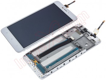 White full screen IPS LCD with front housiung for Xiaomi Redmi 4A