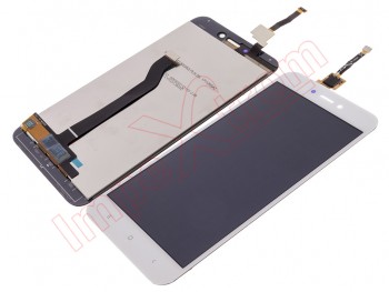 Pantalla completa IPS LCD para Xiaomi Redmi 5A, blanca