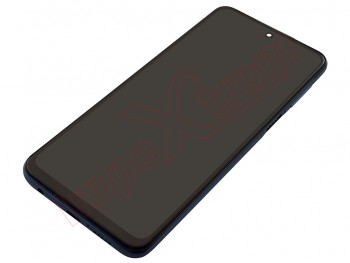 Black full screen IPS LCD with Interstellar Gray frame for Xiaomi Redmi Note 9S, M2003J6A1G / Xiaomi Redmi Note 9 Pro, M2003J6B2G