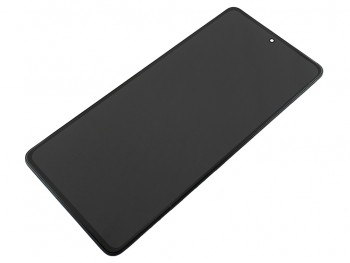Pantalla completa genérica TFT con marco lateral negro para Xiaomi Redmi Note 12 Pro+ 5G, versión 2